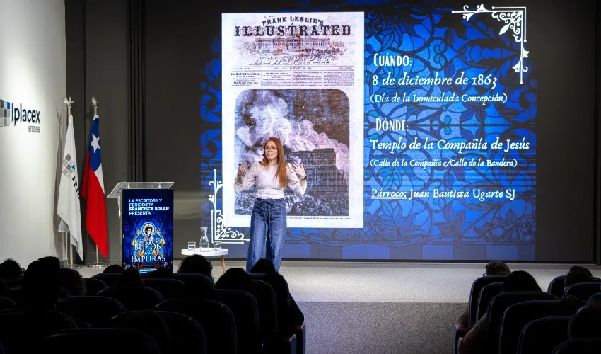 Francisca Solar reveló detalles de la historia detrás de su exitoso libro “El buzón de las impuras”